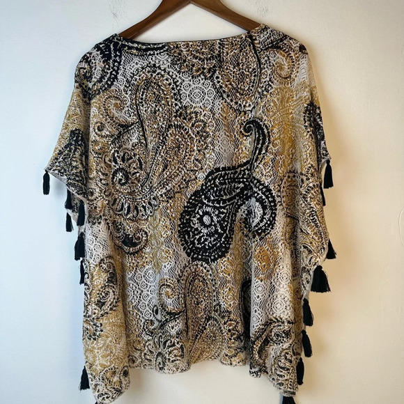 Ruby Rd. Floral Boho Top - Picture 3 of 4